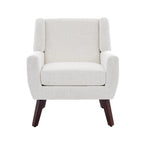Fauteuil rembourré avec dossier large