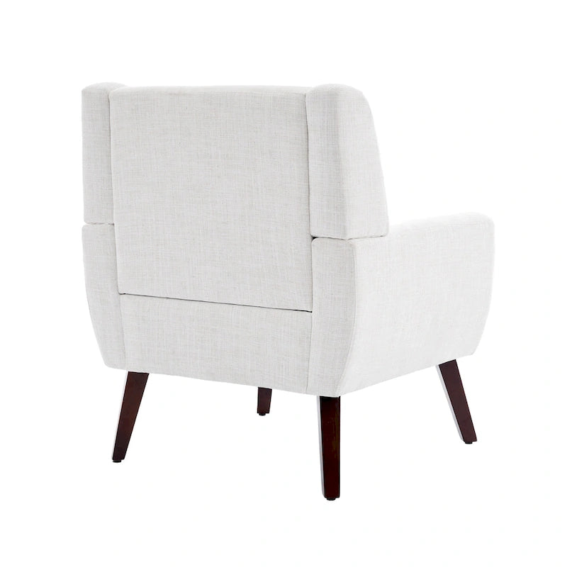 Fauteuil rembourré avec dossier large