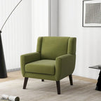 Fauteuil rembourré avec dossier large