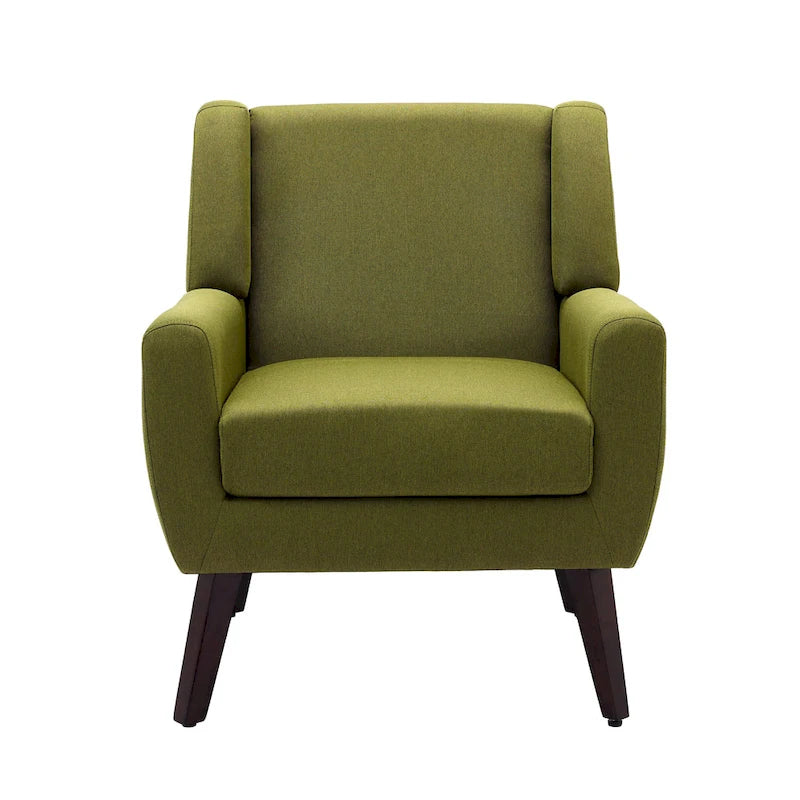 Fauteuil rembourré avec dossier large