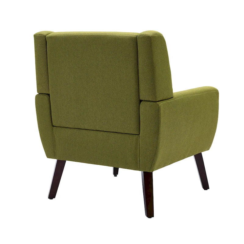Fauteuil rembourré avec dossier large