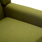 Fauteuil rembourré avec dossier large