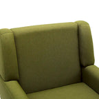 Fauteuil rembourré avec dossier large