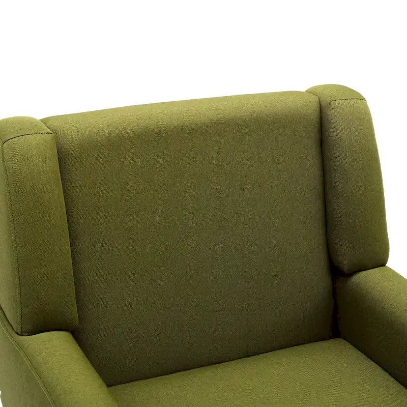 Fauteuil rembourré avec dossier large