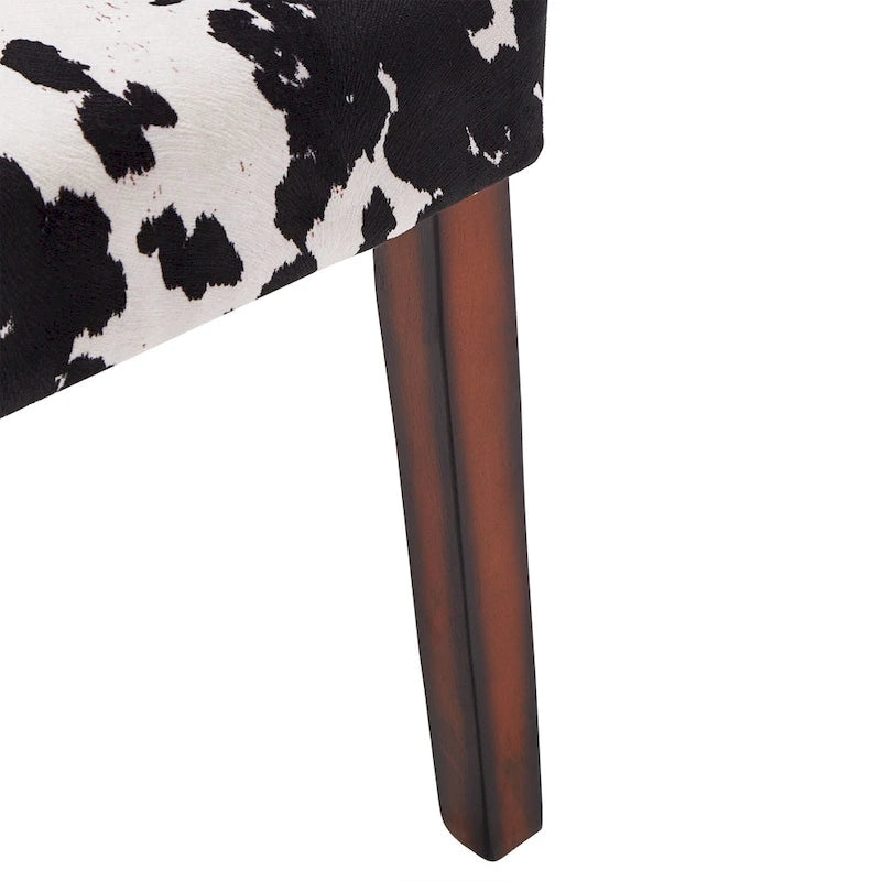 Chaises de salle à manger Parsons en cuir de vachette (lot de 2)
