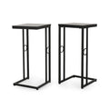 Table d'appoint moderne Bader C (lot de 2)