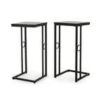 Table d'appoint moderne Bader C (lot de 2)