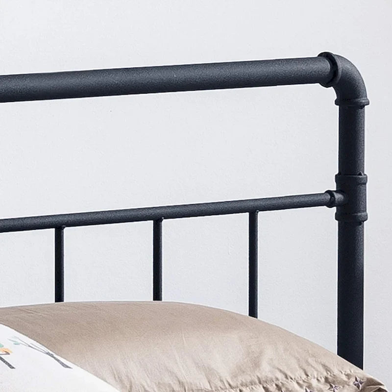 Cadre de lit King-Size industriel Mowry