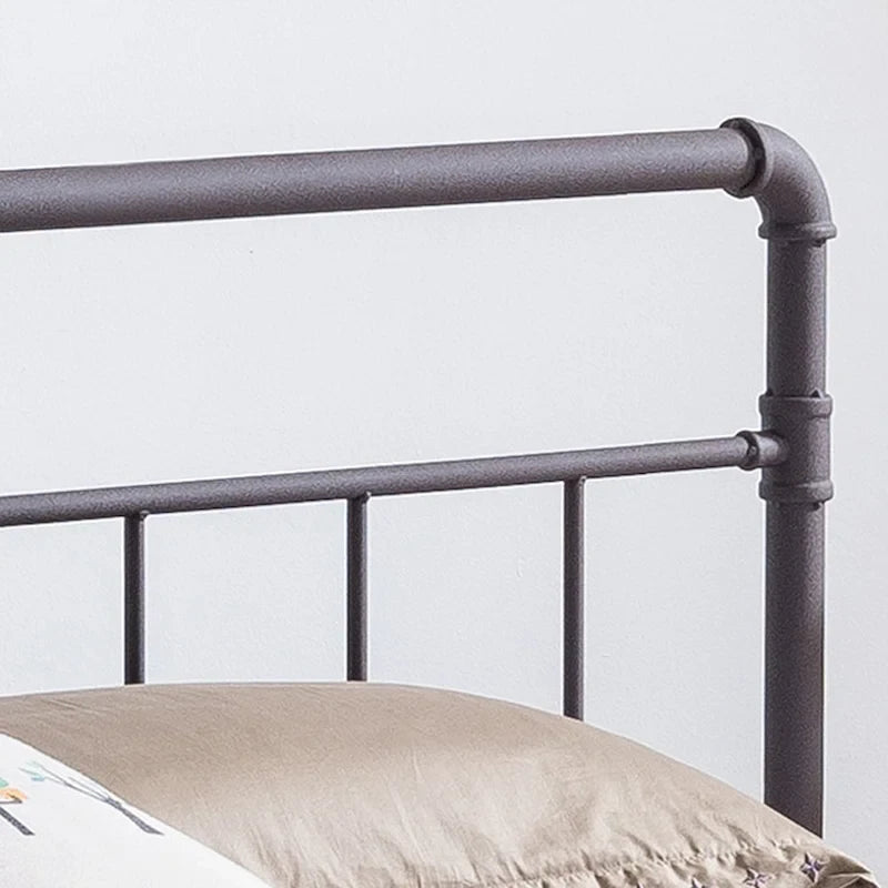 Cadre de lit King-Size industriel Mowry