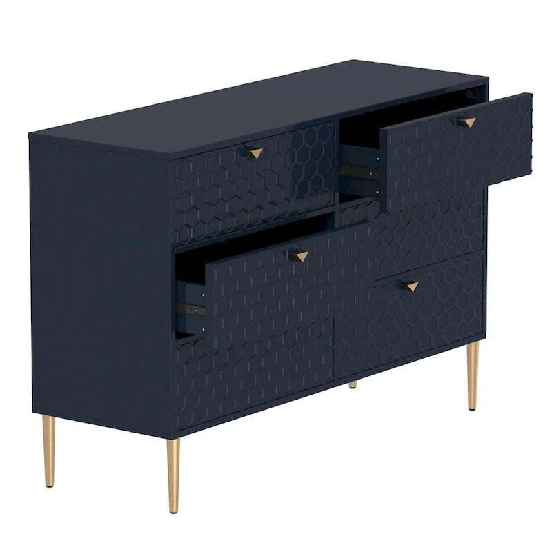 Commode à 6 tiroirs Meuble de rangement