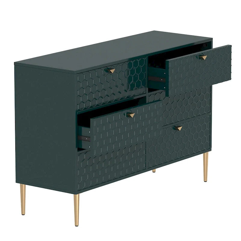 Commode à 6 tiroirs Meuble de rangement