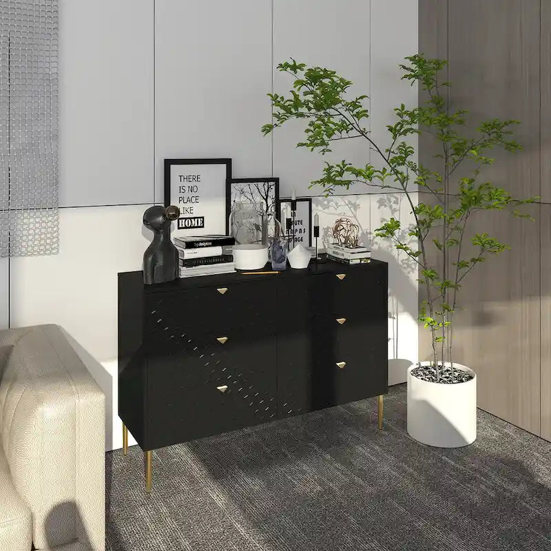 Commode à 6 tiroirs Meuble de rangement