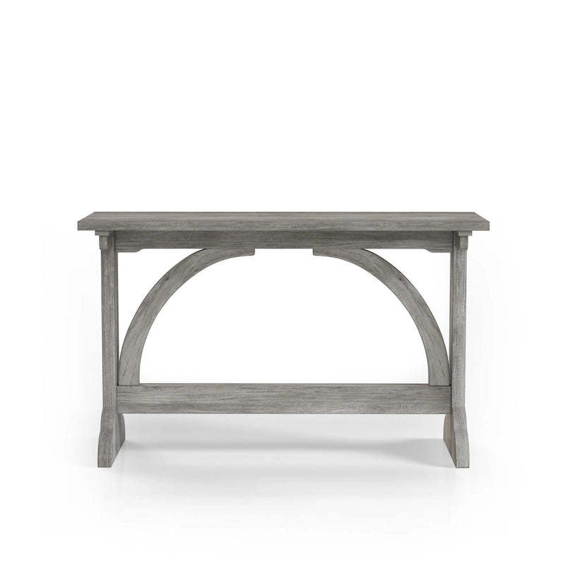 Console de salon Catrina en chêne rustique, 119 cm