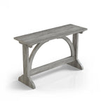 Console de salon Catrina en chêne rustique, 119 cm
