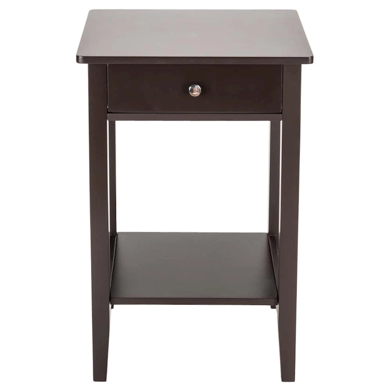 Table de chevet moderne et simple avec tiroir