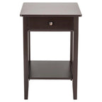 Table de chevet moderne et simple avec tiroir