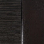 Crestfield Table Basse Marron Foncé / Pouf de Rangement