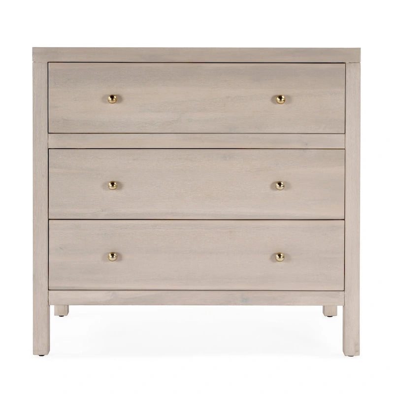 Commode en bois à 3 tiroirs
