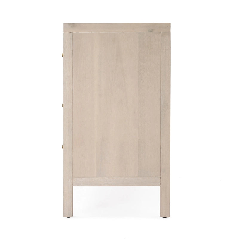 Commode en bois à 3 tiroirs