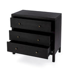 Commode en bois à 3 tiroirs