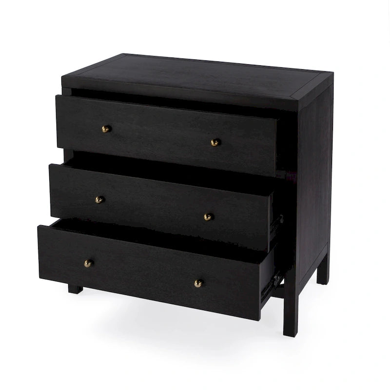 Commode en bois à 3 tiroirs