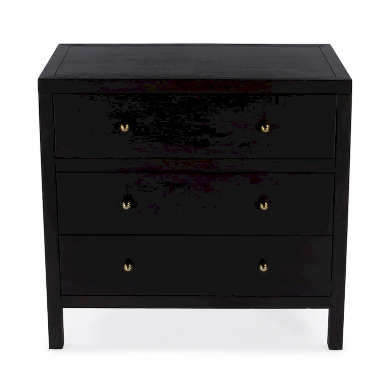Commode en bois à 3 tiroirs