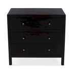 Commode en bois à 3 tiroirs
