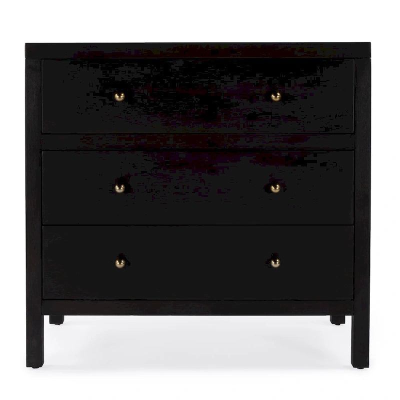 Commode en bois à 3 tiroirs