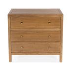 Commode en bois à 3 tiroirs