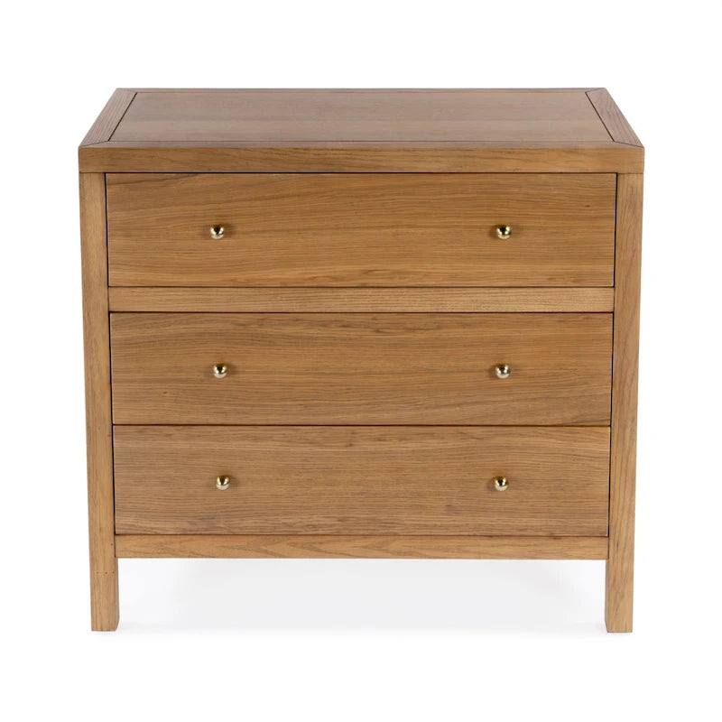 Commode en bois à 3 tiroirs