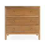 Commode en bois à 3 tiroirs