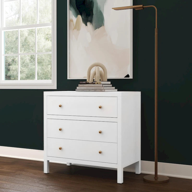 Commode en bois à 3 tiroirs