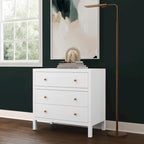 Commode en bois à 3 tiroirs