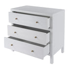 Commode en bois à 3 tiroirs