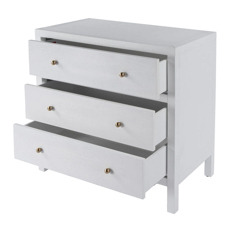 Commode en bois à 3 tiroirs