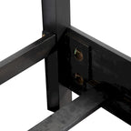 Lit Nyx Modern Espresso en panneau de bois massif