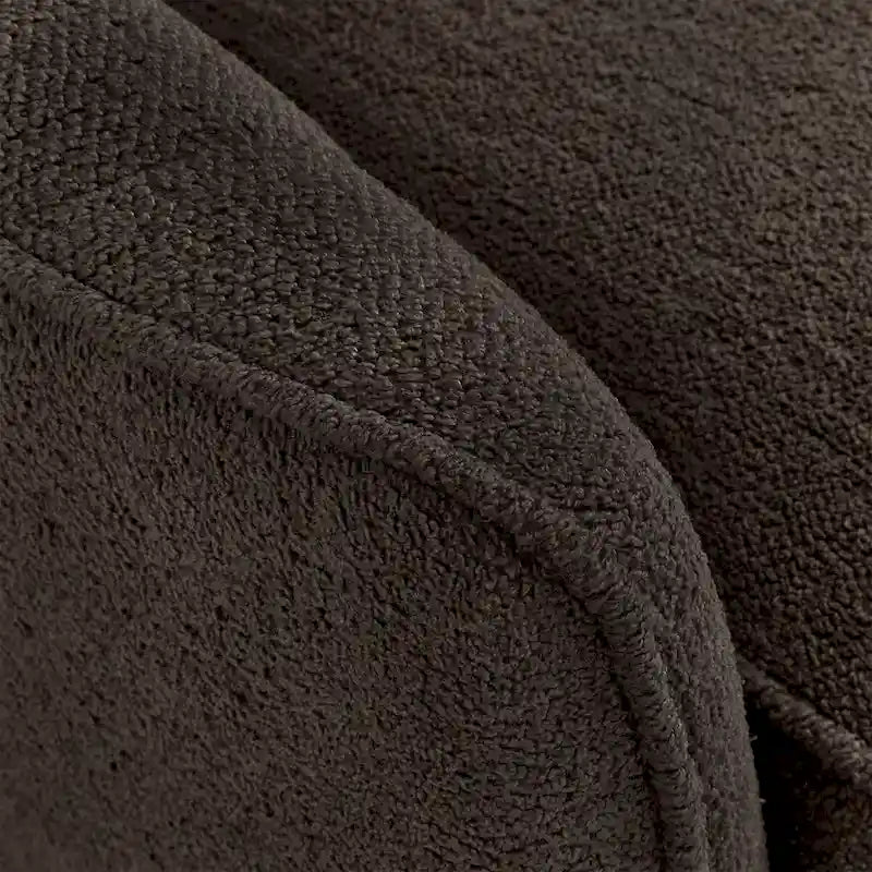 Fauteuil d'appoint capitonné Mid-Century avec housse de coussin amovible