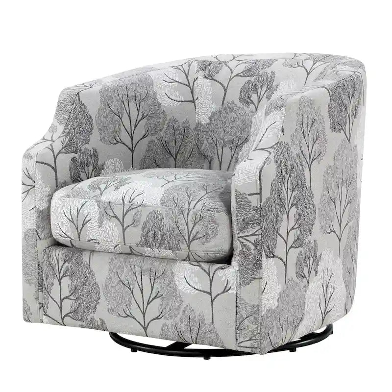 Fauteuil tonneau pivotant et coulissant Bentley