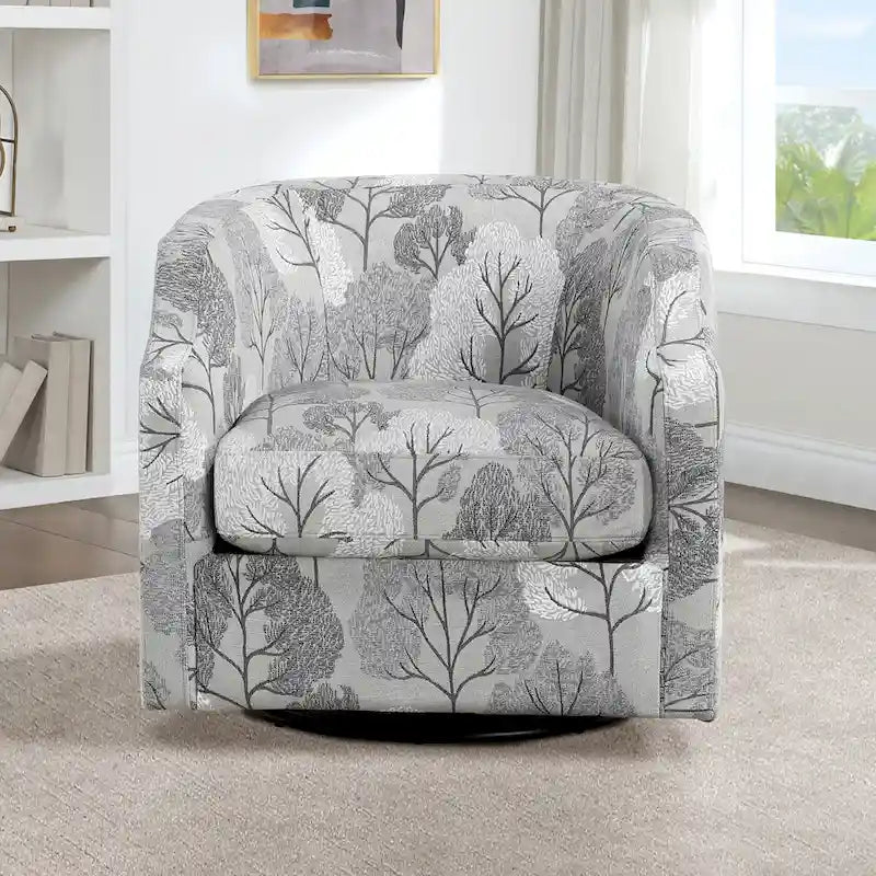 Fauteuil tonneau pivotant et coulissant Bentley