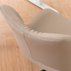 Chaise de bureau ergonomique sans accoudoirs avec roulettes