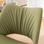 Chaise de bureau ergonomique sans accoudoirs avec roulettes