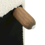 Banc Ottoman Naci en bouclé moderne