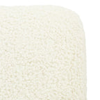 Banc Ottoman Naci en bouclé moderne