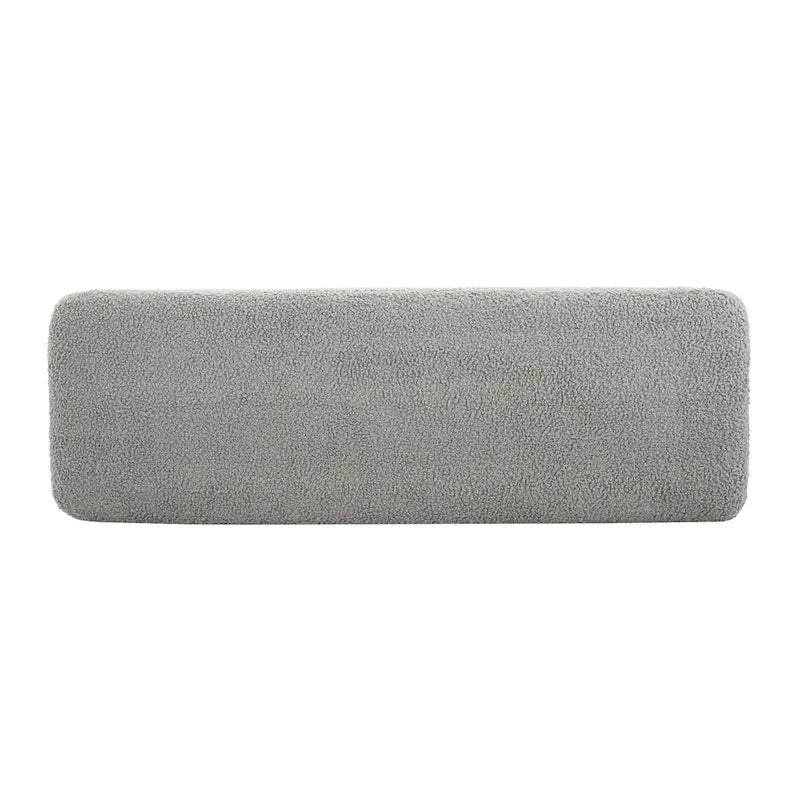 Banc Ottoman Naci en bouclé moderne