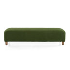 Banc Ottoman Naci en bouclé moderne
